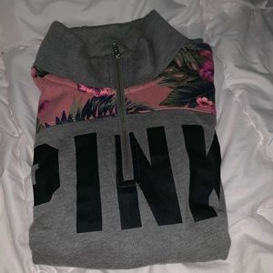 PINK Quarter Zip Up
